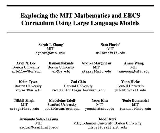 GPT-4得不到MIT学位,MIT研究团队回应“作弊”,但网友不买账