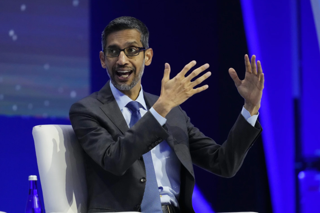 谷歌CEO:中国人工智能规模令人惊叹,将走在AI领域前沿